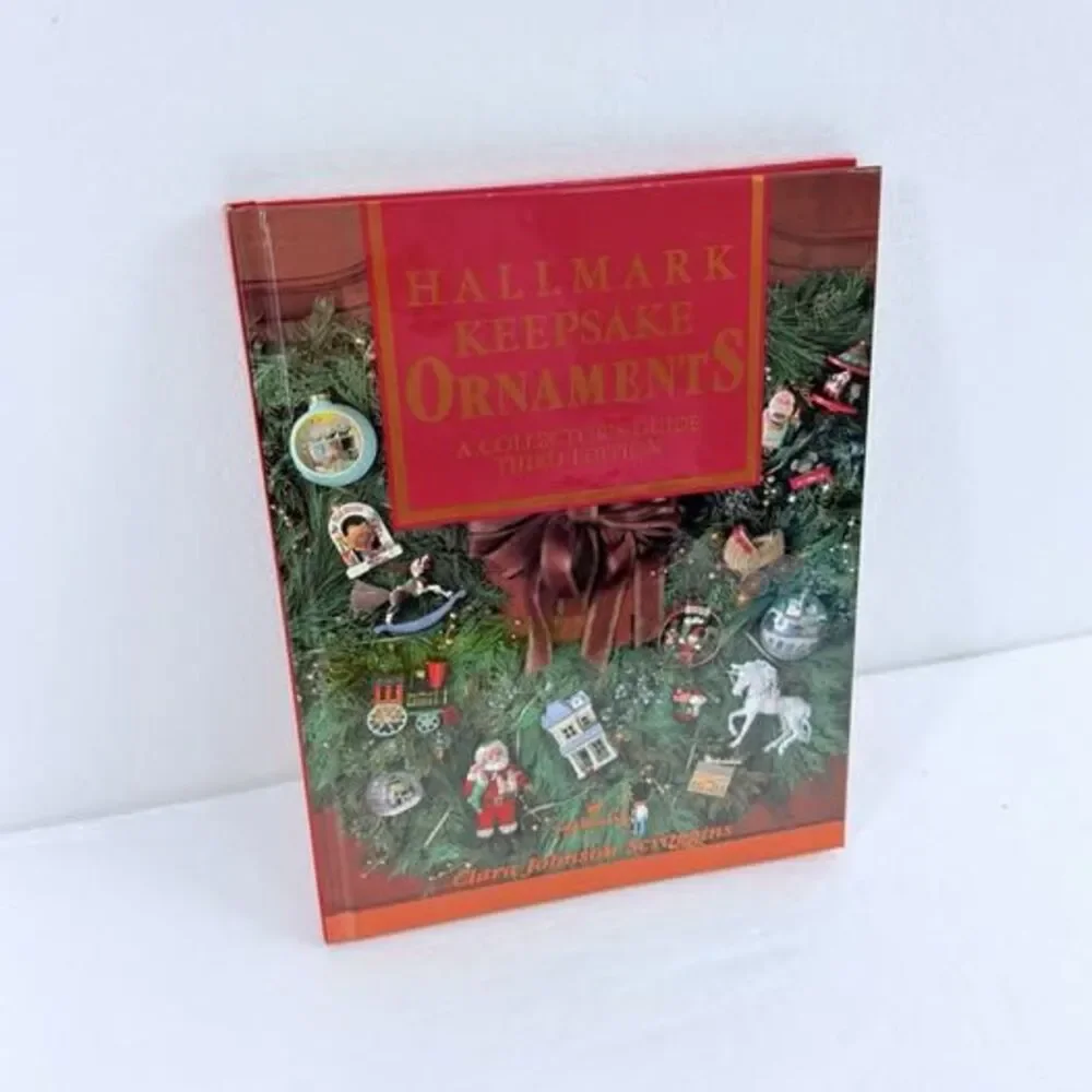 Vintage 1987 Hallmark Keepsake Ornaments Collectors Guide Book 3rd Ed. Scroggins